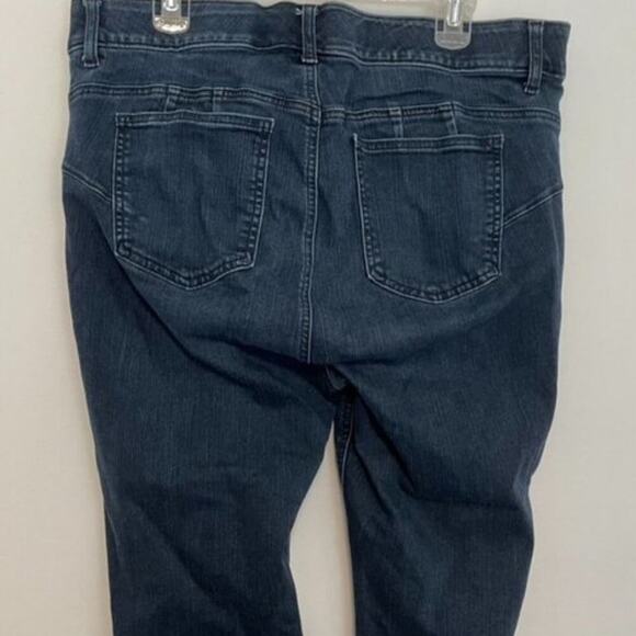 TORRID Bombshell Skinny Jean Premium Stretch Dark Wash High Waisted Plus Size 24 - Picture 4 of 12